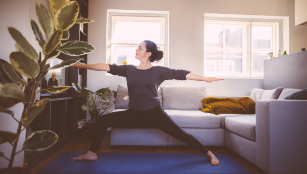 Yoga during lockdown: stats and trends UK
