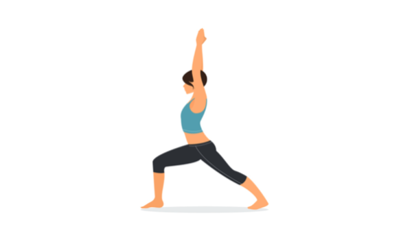 Warrior 1 Pose