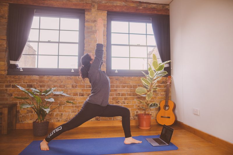 Warrior 1 Pose