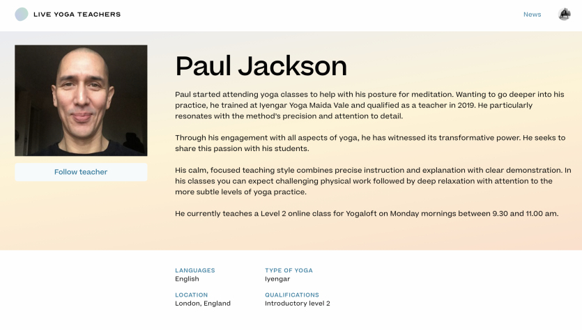 Paul jackson page