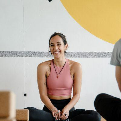 Yoga teacher Hana Masters