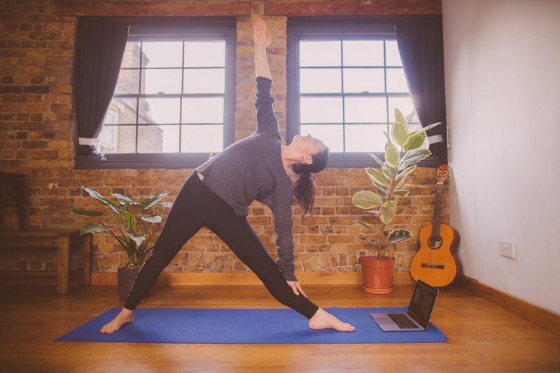 Triangle Pose