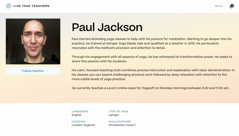 Paul jackson page
