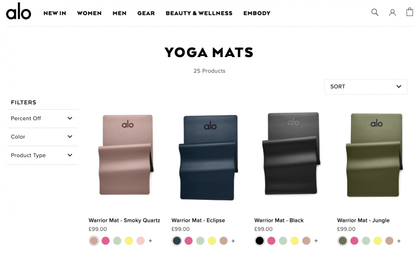 Yoga mats alo yoga