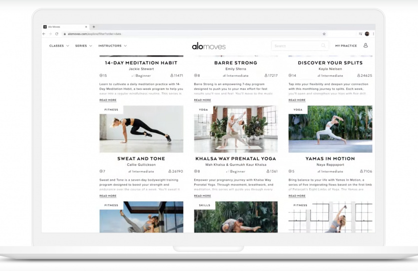 ALO Moves  Live Yoga Teachers