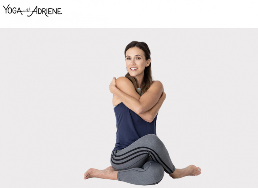 yoga with Adriene website