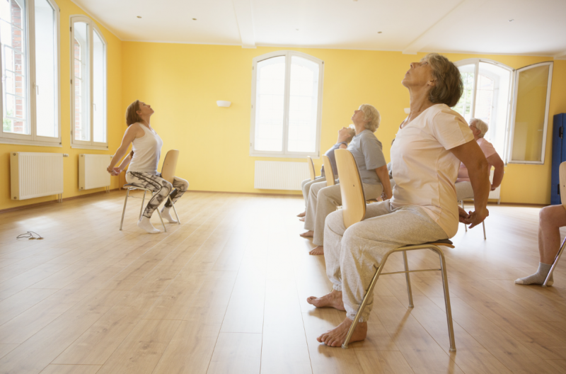 Mobility with the Chair—Iyengar Yoga